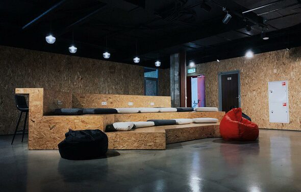 Work’n’Soda Пространство внутри коворкинга на Сухаревской