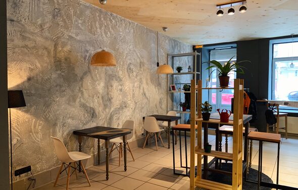 Кафе в скандинавском стиле