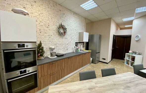 Bright loft studio with kitchen