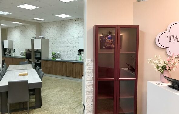 Светлая лофт-студия с кухней