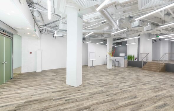 Стильный лофт в светлых тонах