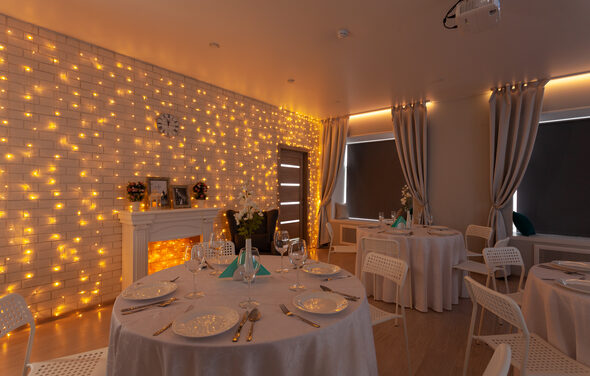 Palitra-Event. Современный белый лофт