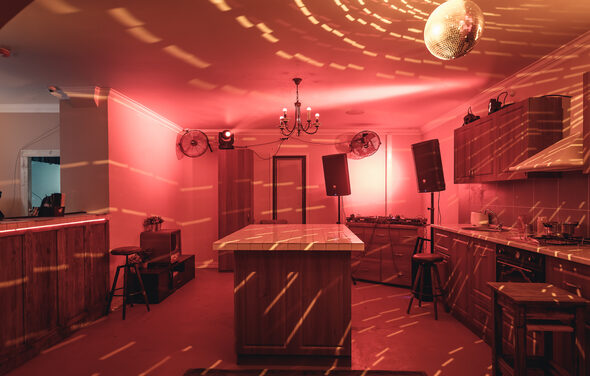 Poison House Зонированный лофт с террасой