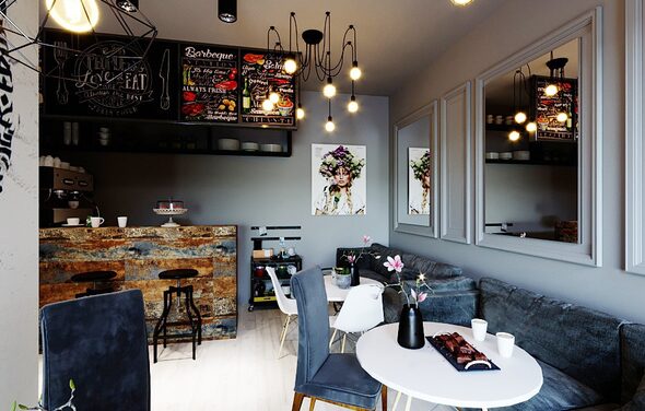 Apriori Photo Уютный лофт с баром