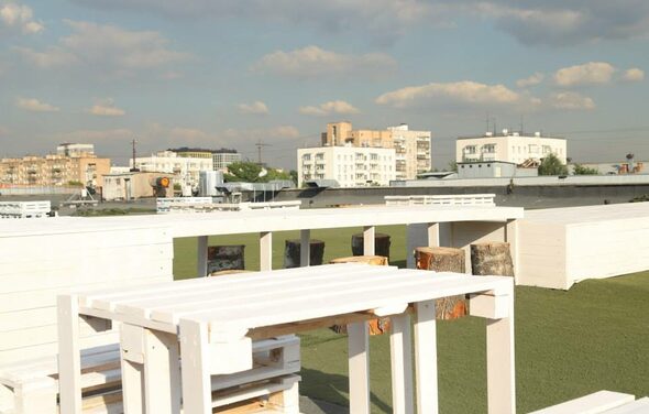 Крыша на севере Москвы