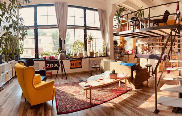 Двухуровневая арт-студия