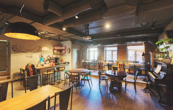 Уникальное пространство в стиле лофт