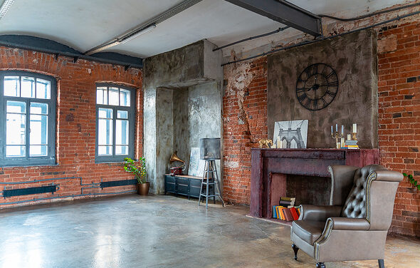 Интерьерная студия для творчества и вечеринок