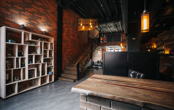 Duplex loft bar 
