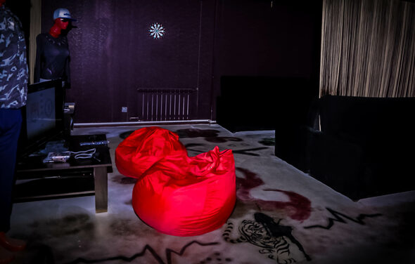 Лофт с пуфиками на севере