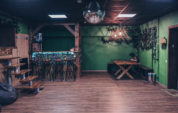 Лофт в тропическом стиле