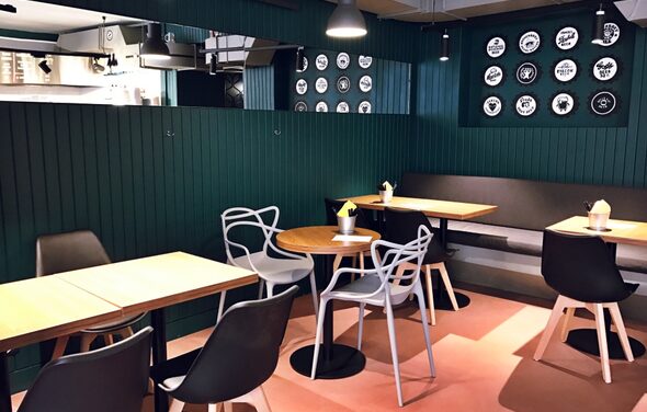 Дизайнерское кафе под закрытие