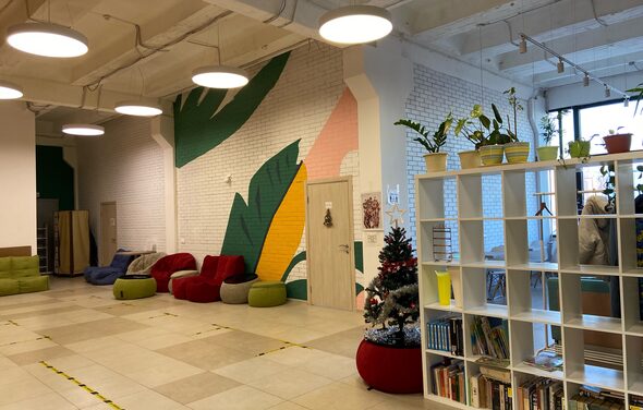 Slam Space Лаундж-пространство с кафе