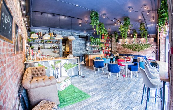 Eco-loft with plants 