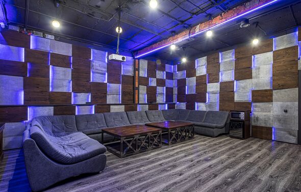 A designer loft with a unique atmosphere