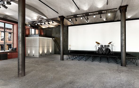 Ryabov Loft. Просторный арт-лофт