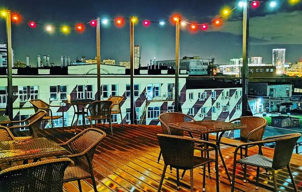 Панорамная видовая крыша на башне