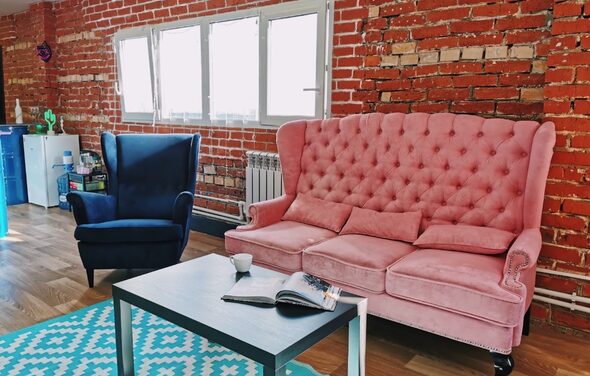 Лофт в стиле унца-унца с выходом на крышу