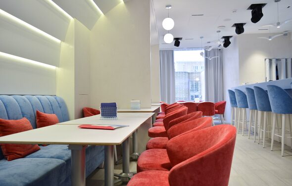 Loft bar at the hotel