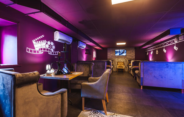 Cinema Лофт-кальянная в стиле кино