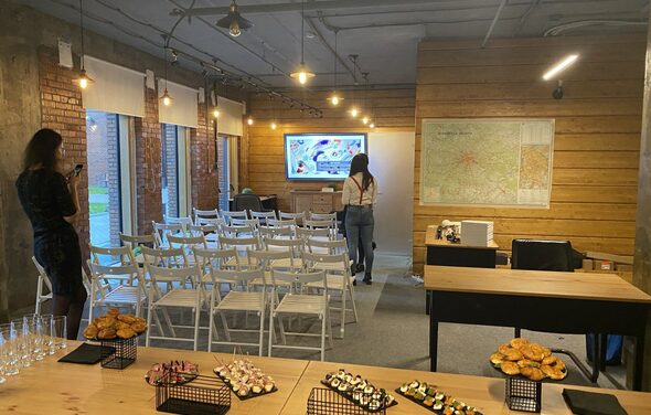 Loft for creative evenings, corporate events and presentations