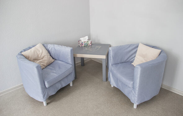 Spacious consulting room