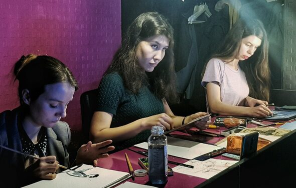 Двухуровневый арт-лофт