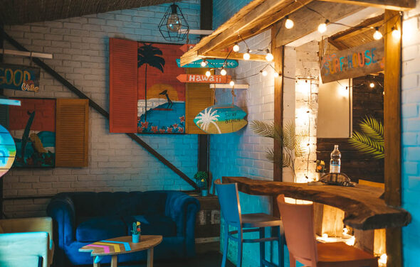 Surf House (Сёрф Хаус). Двухуровневая тематическая студия