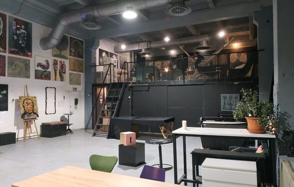 BLACK PANTHER ARENA Двухэтажная творческая мастерская