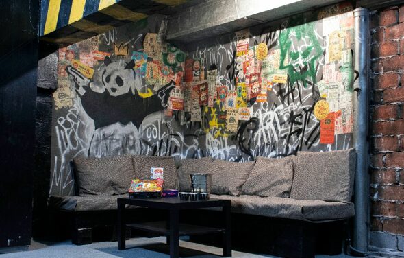 Лофт с атмосферой андеграунда