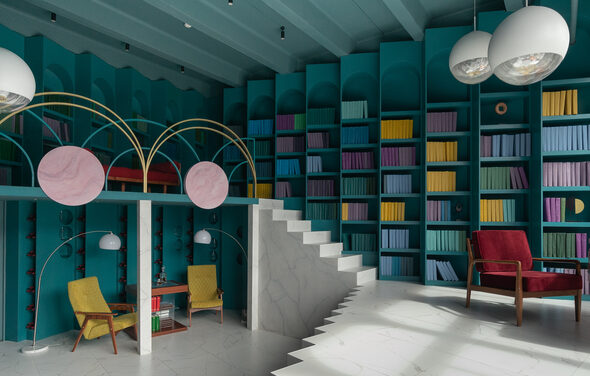 Стильный двухуровневый лофт с панорамным видом