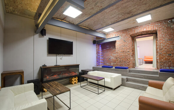 Современный двухкомнатный лофт