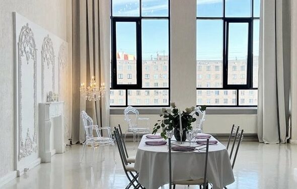 Дизайнерский лофт с панорамным видом