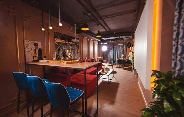 Лофт-зал в чикагском стиле