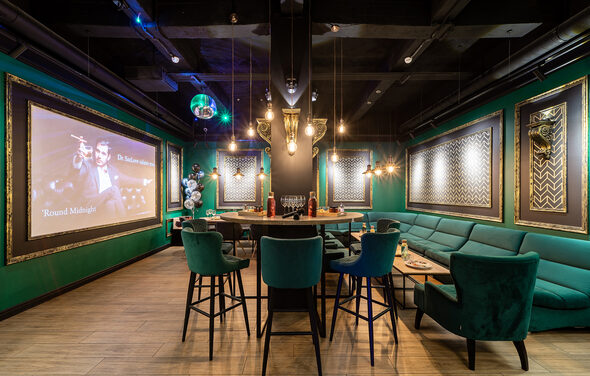 Роскошный лофт-зал для вечеринок 