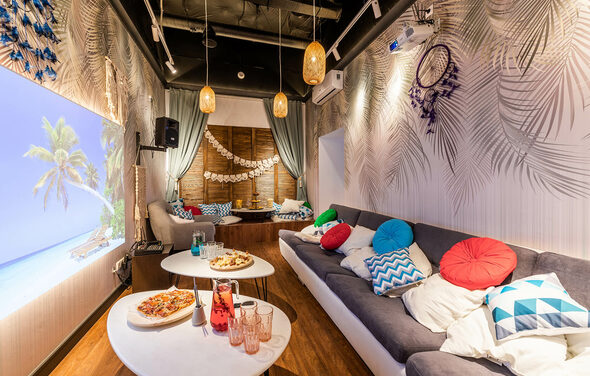 Тропический лофт-зал 