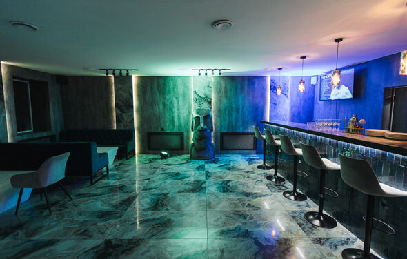 Мраморный лофт для тематических мероприятий