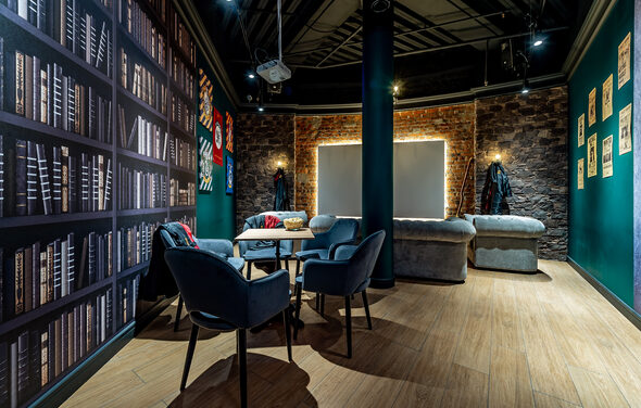 Лофт в стиле вселенной Гарри Поттера