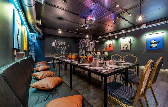 Лофт-зал для дружной компании 