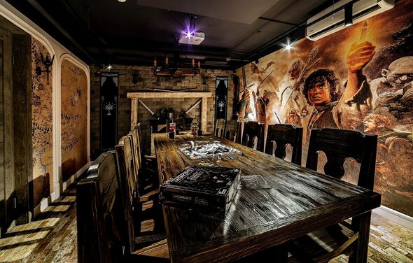 Лофт-зал в стиле известного романа