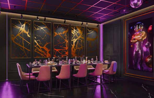 ИглуБар. Black Antique. Стильный лофт в тёмных тонах