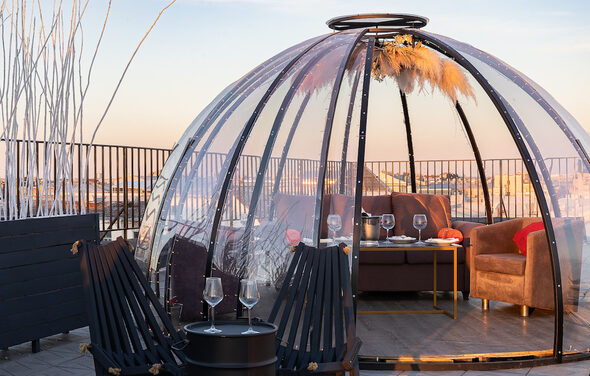 Sky Terrasse. Лаундж пространство на крыше 