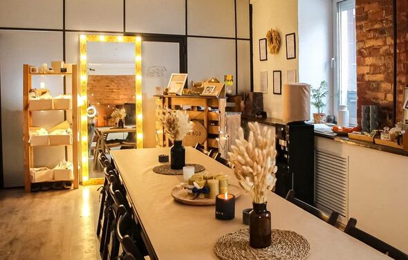 My Hygge Box Уютный лофт в теплых тонах