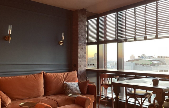 Апартаменты с видом на Москву