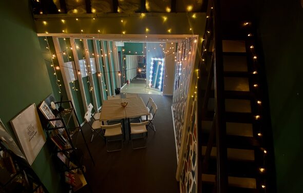 artloft Уютный двухуровневый лофт