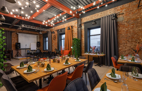 Интерьерный зал в современном стиле