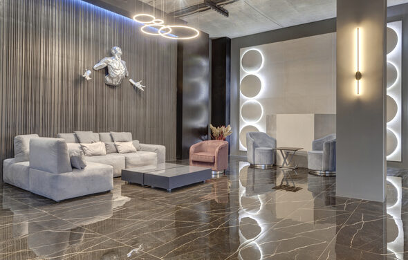 Современное дизайнерское пространство