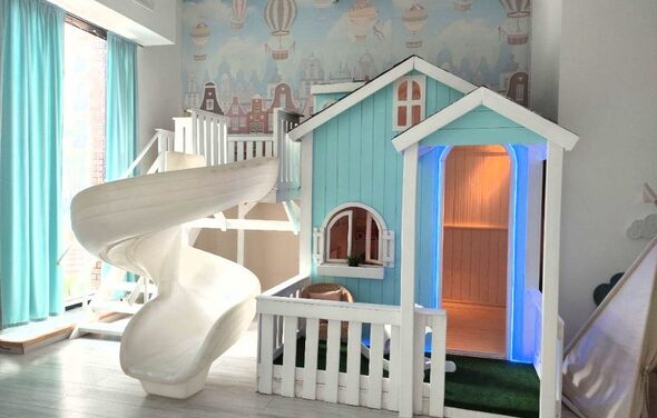 Уютный лофт для детских событий 