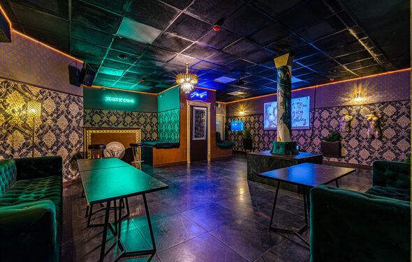 Стильный лофт для вечеринки