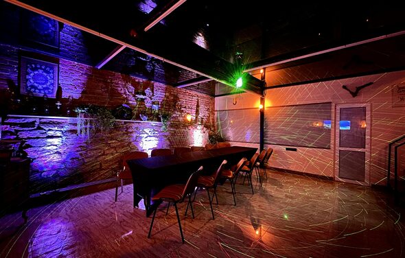 Авторский лофт со светомузыкой